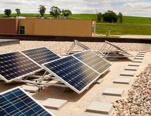 Solar Panels on Village Pointe Building