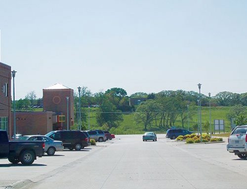 Ho-Chunk Plaza Looking West