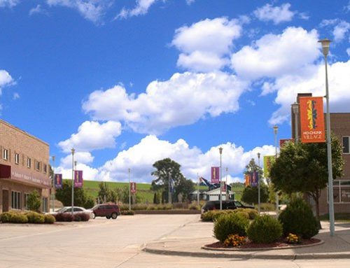 Ho-Chunk Plaza Looking East