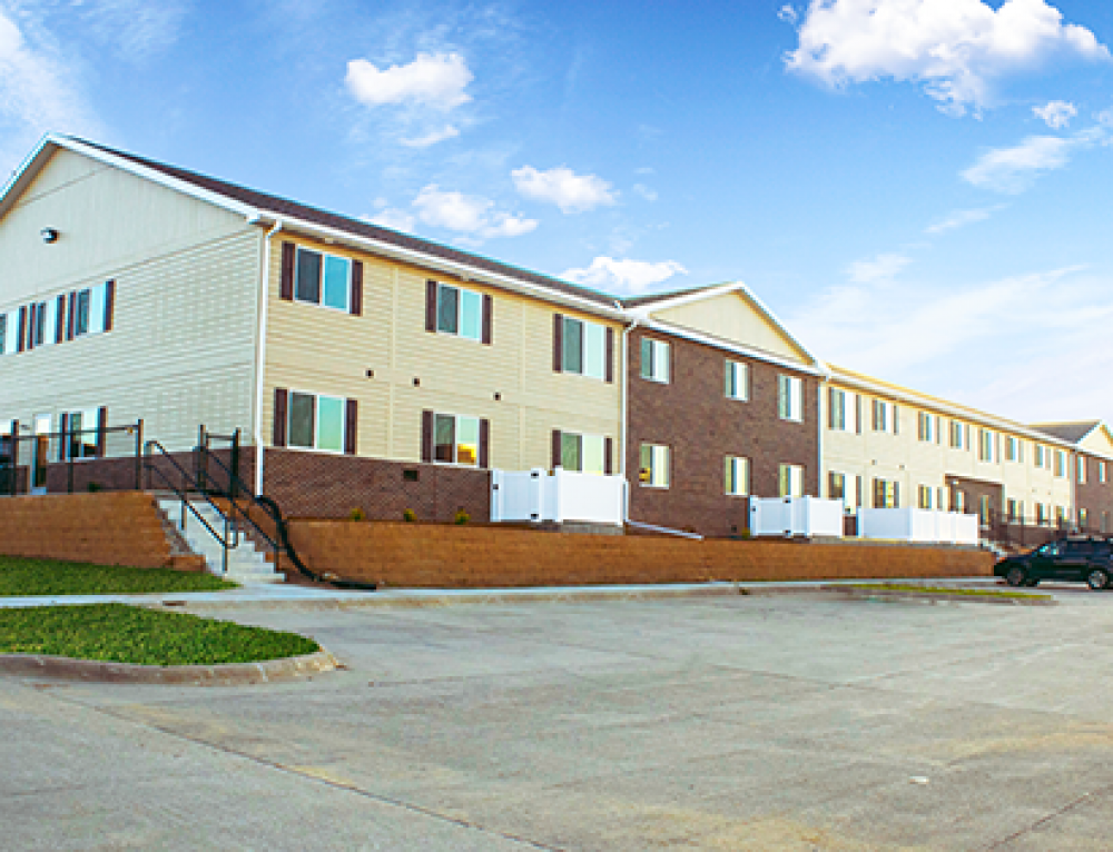 HoChunk Plaza Looking West Economic Development Corporation HoChunk Inc.